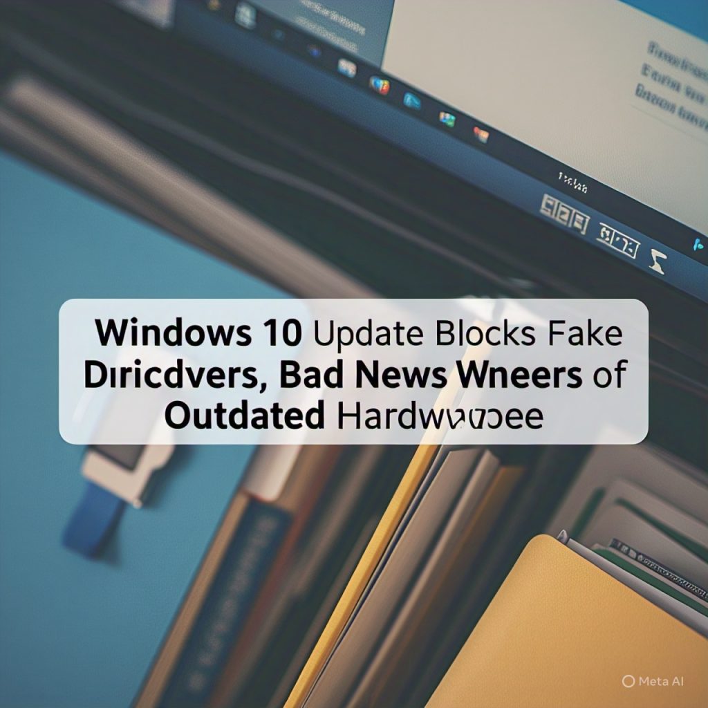 Pembaruan Windows 10 Blokir Driver Abal-Abal, Kabar Buruk Bagi Pemilik Hardware Jadul