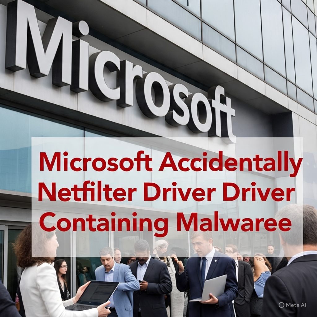 Microsoft Lalai Tandatangani Driver Netfilter Yang Berisi Malware dan 3 Tips