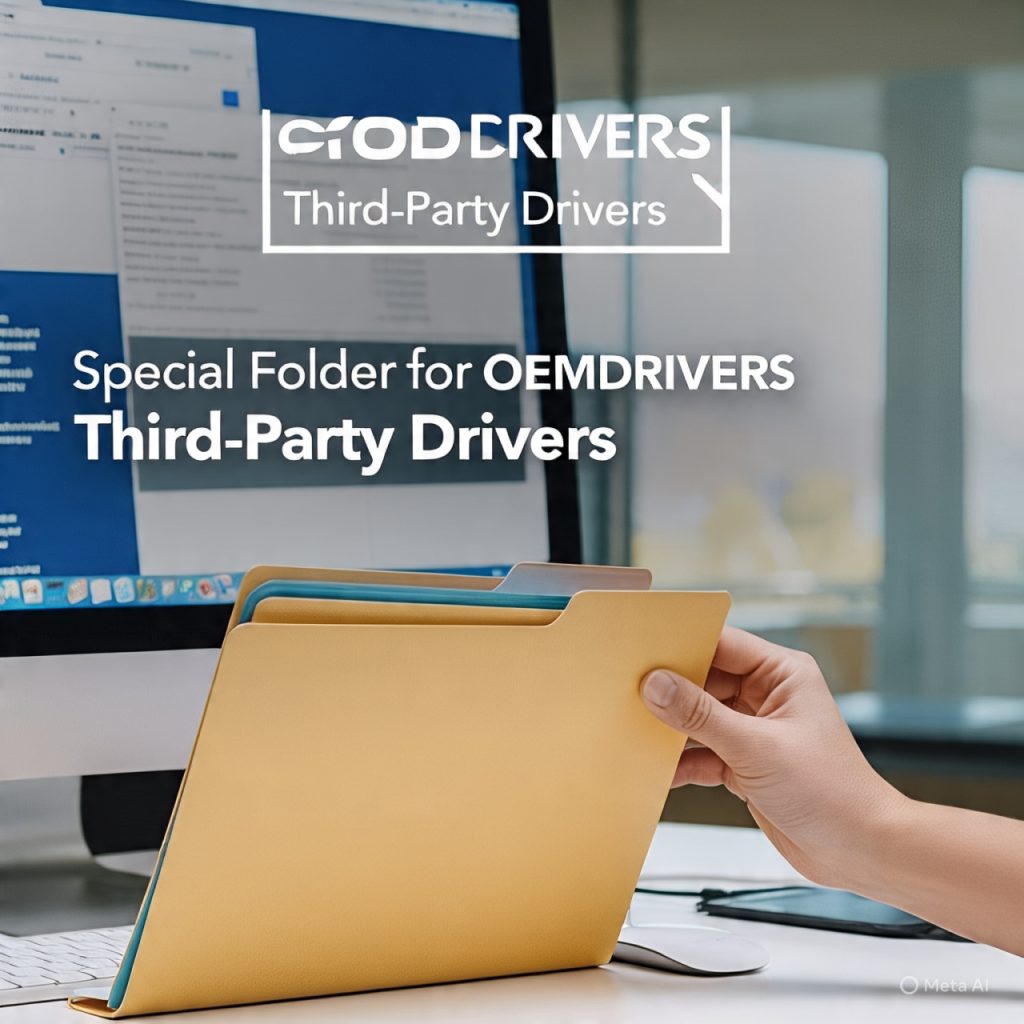 Folder Khsusus OEMDRIVERS Driver Pihak Ketiga di Windows 10 