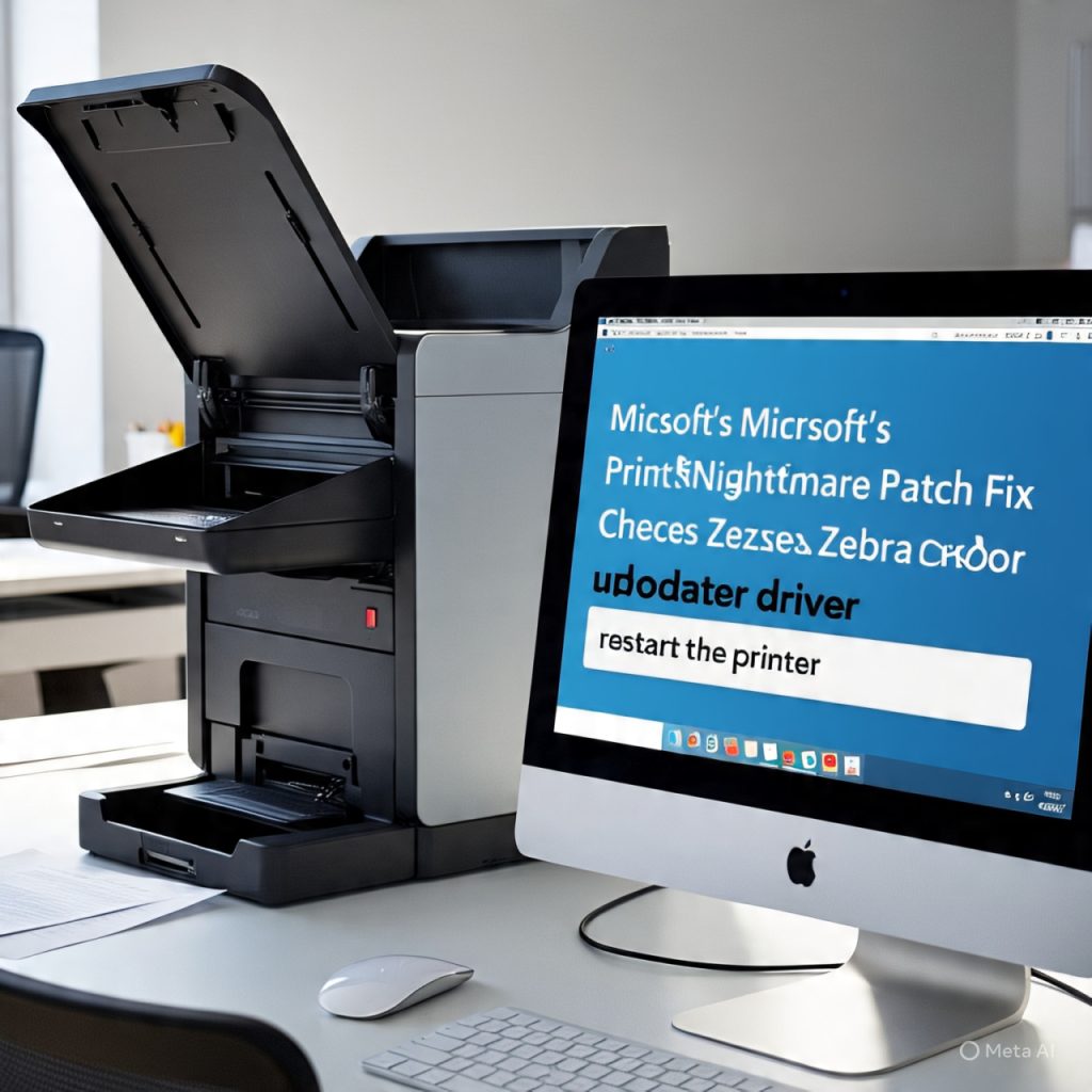 Patch Perbaikan PrintNightmare Dari Microsoft, Sebabkan Printer Merk Zebra Error dan 3 Tips