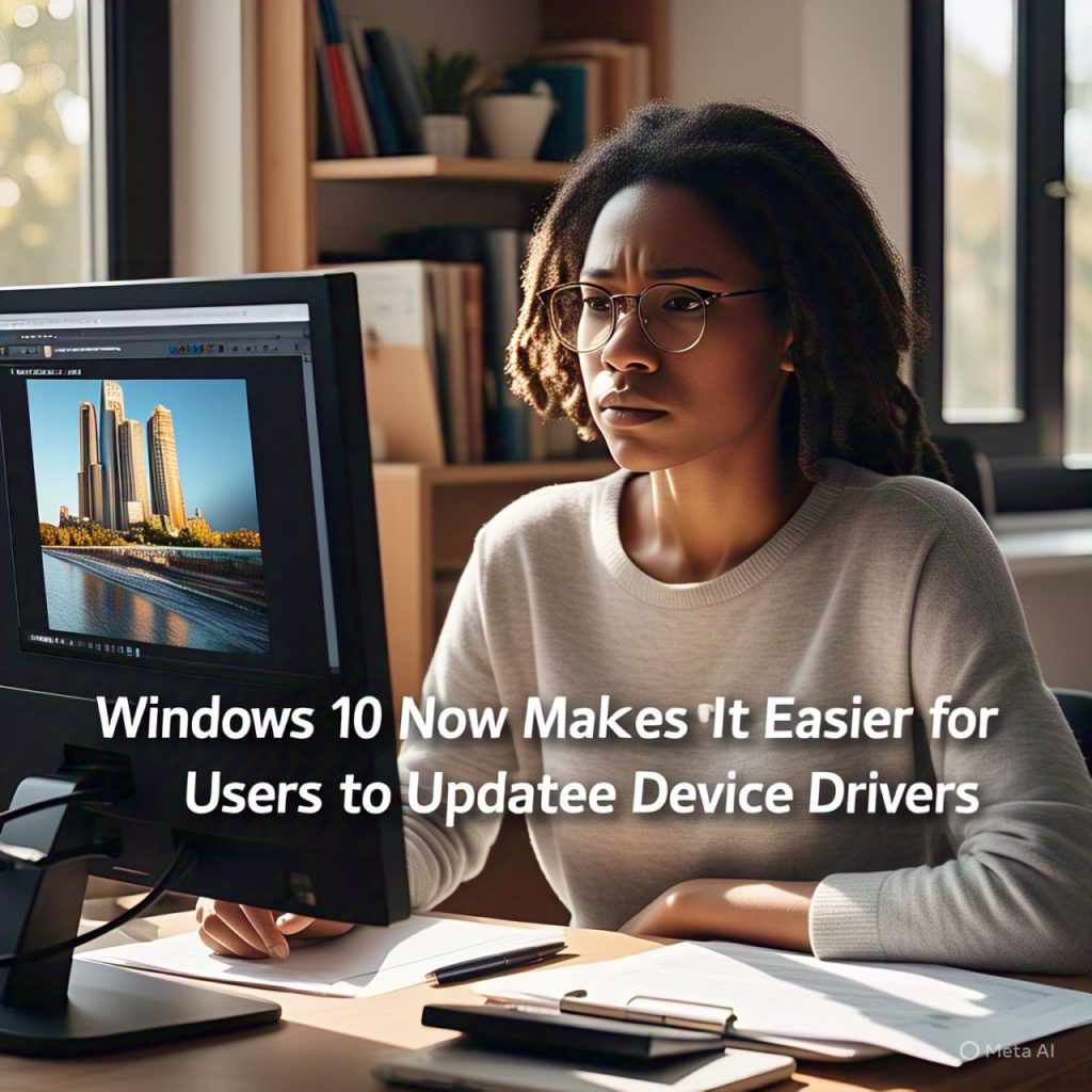 Windows 10 Kini Mudahkan Pengguna Untuk Perbarui Perangkat Driver