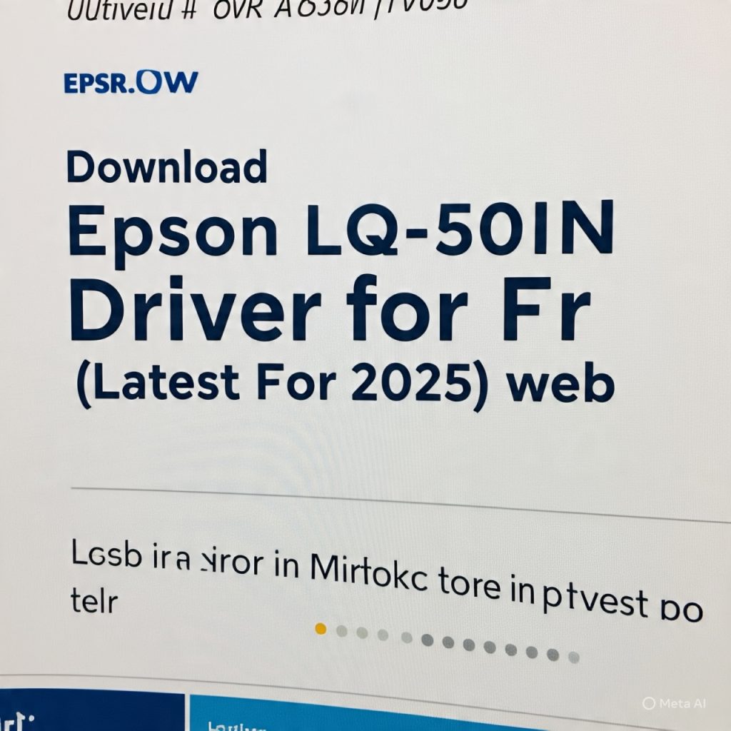 Download Driver Epson LQ-590IIN Gratis (Terbaru 2025)