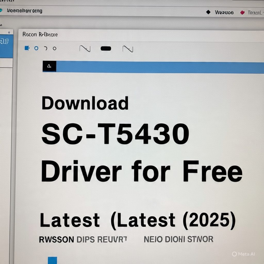 Download Driver Epson SC-T5430 Gratis (Terbaru 2025)
