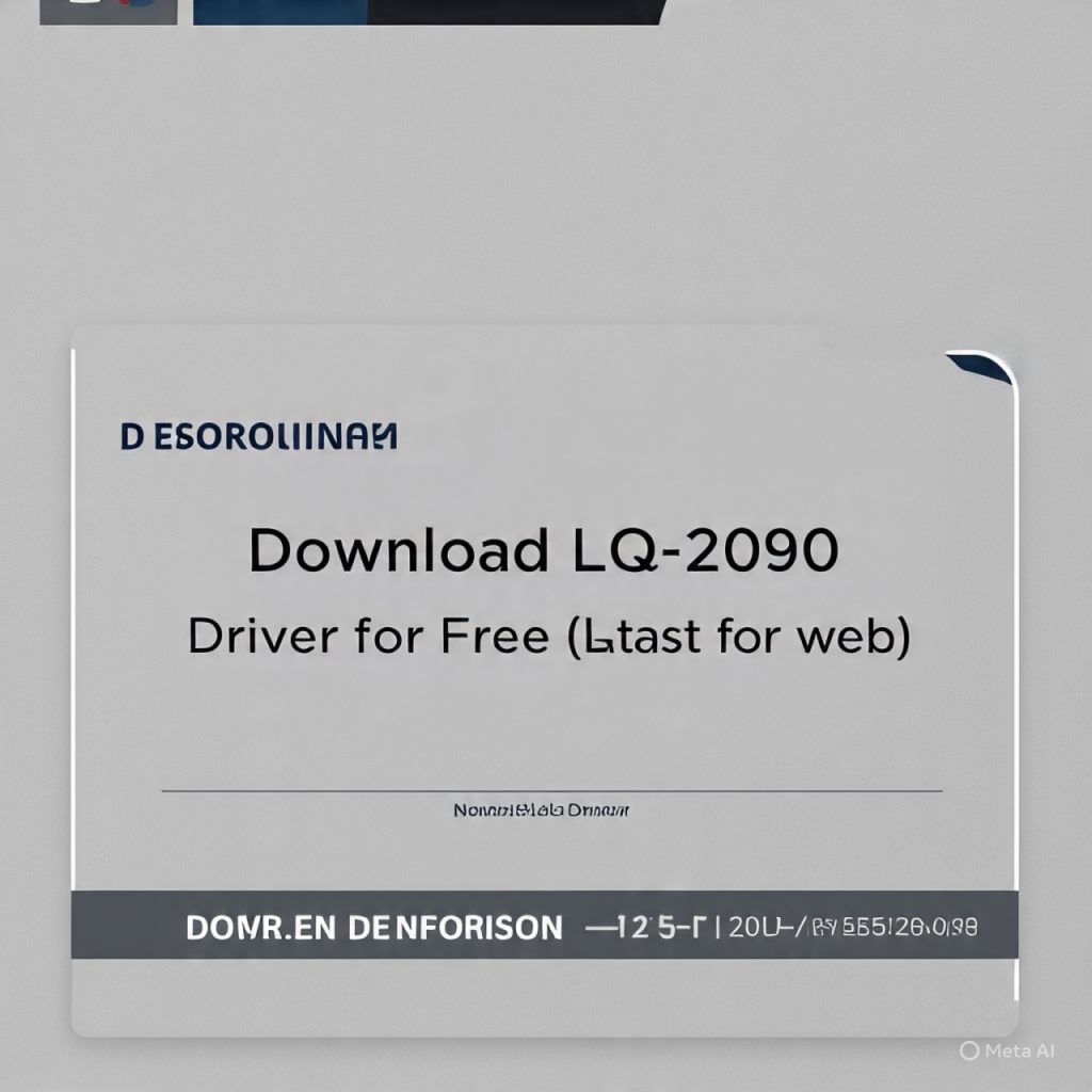 Download Driver Epson LQ-2090 Gratis (Terbaru 2025)