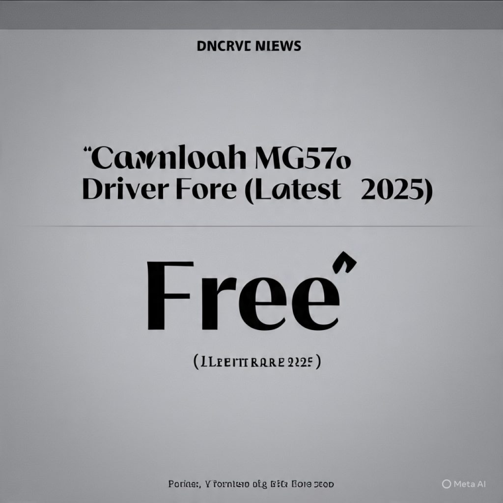 Download Driver Canon MG5470 Gratis (Terbaru 2025)