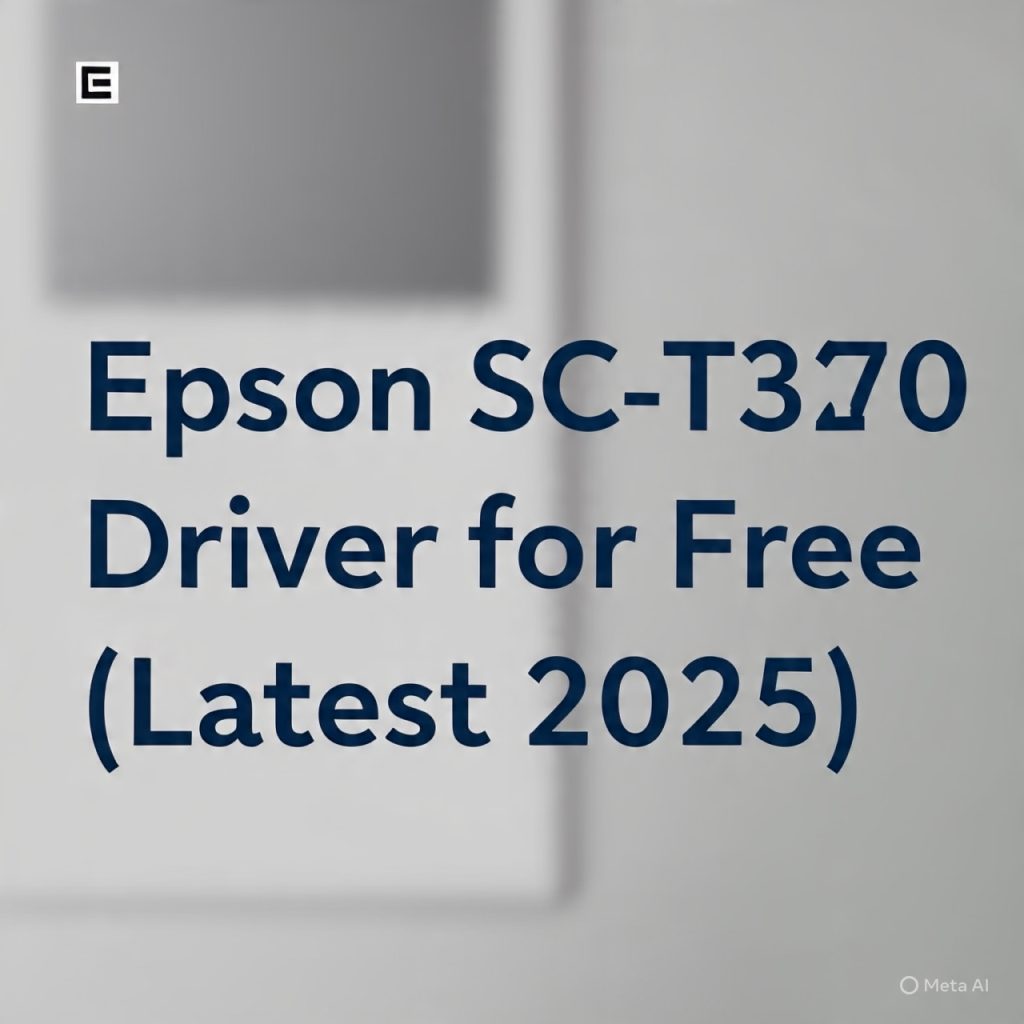 Download Driver Epson SC-T3270 Gratis (Terbaru 2025)